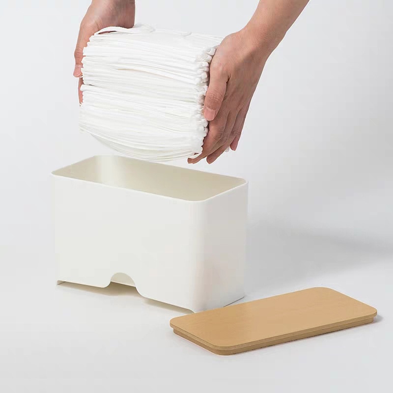 Grote Besparen Maskers Doos Plastic Opbergdoos Maskers Besparen Multifunctionele Gezichtsmasker Organizer Case Draagbare Organizer Masker Doos