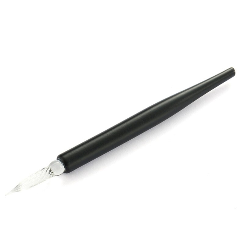 DXAB Wood Calligraphy Dip Pen English Calligraphy Pen Script Oblique Dip Pen Holder: SP279019