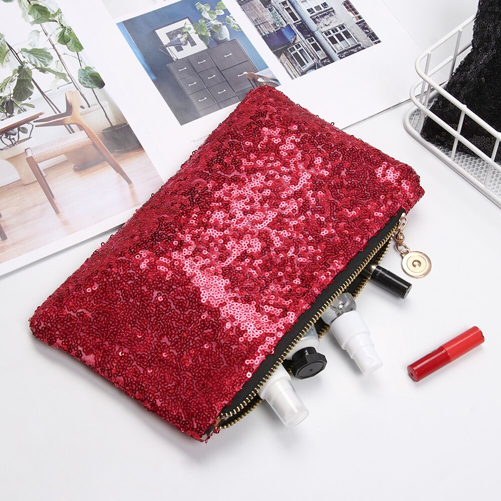 funkeln Pailletten Tasche Bilden Beutel Hand Kupplung Handtasche Abend Party Funkelnden Weiblichen Protable Bling Bankett Tote Geldbörse