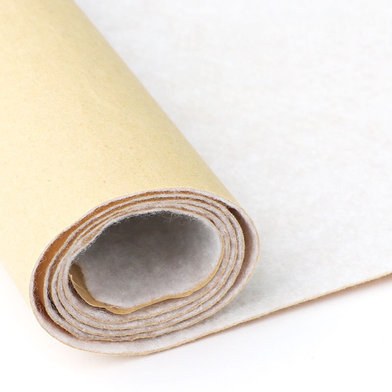 Self Adhesive Sticker Cotton Polyester Wadding Batting Interlining Filler Purse Patchwork Quilting Craft DIY Projects Lining: 80g 100x100cm