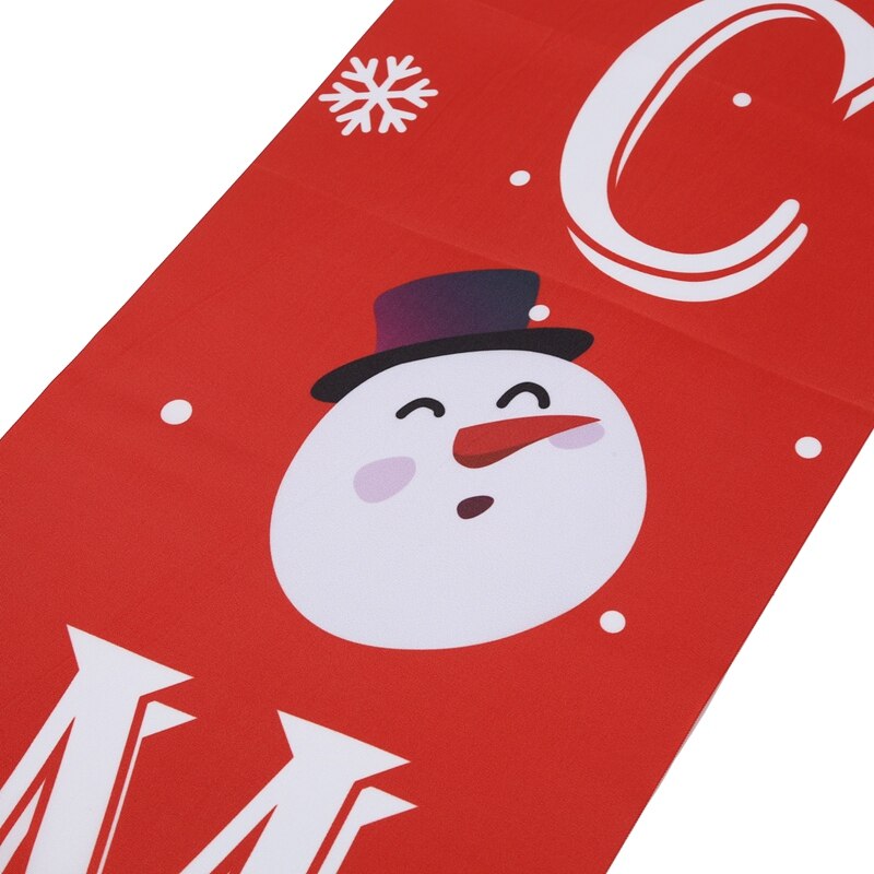 Kerstversiering voor op de veranda, deurbanner, hangende kerstversieringen voor thuis