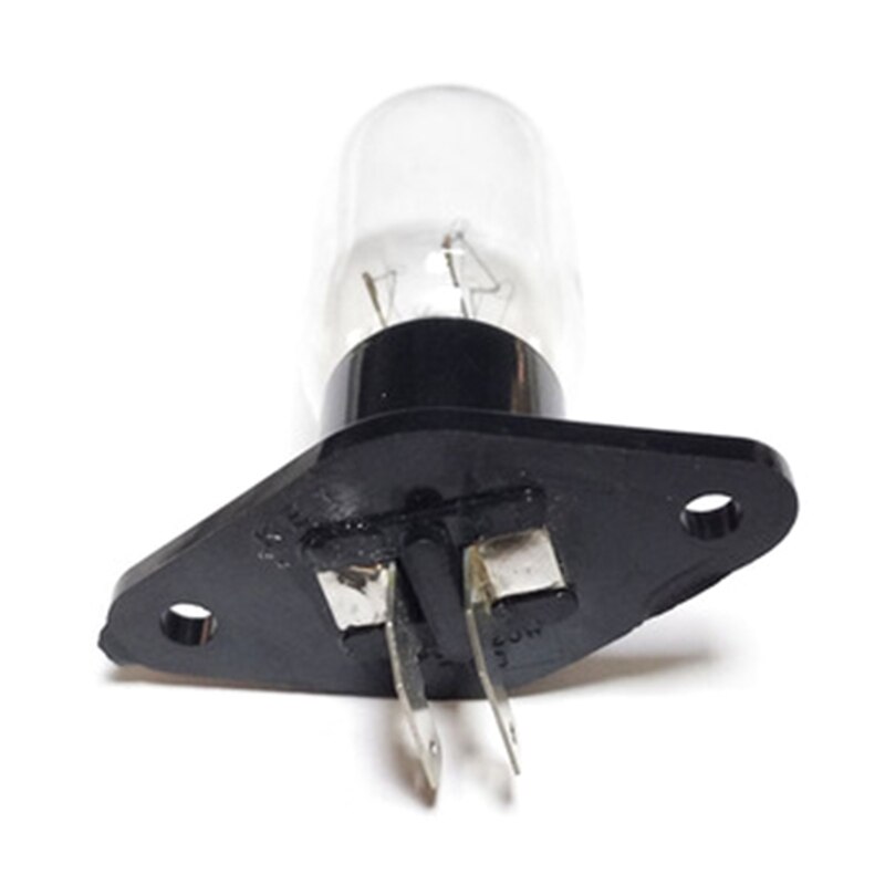 Bombilla de horno microondas Y98B 2A 240V 25W, Base de bombilla de iluminación para refrigerador con soporte