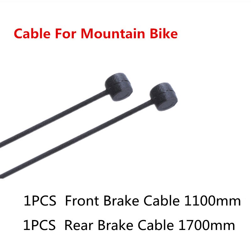Teflon Coated Bicycle Shifter Brake Cable Sets MTB Road Bike Brake Line Front Rear Derailleur Brake Core Inner Wire Speed Line: MTB 110 170MM
