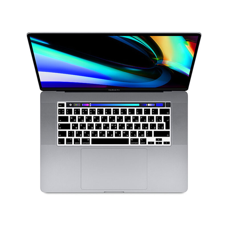Voor Macbook Pro 13 Inch A2338 M1 A2251 A2289 Touch Bar Huid Eu/Uk/Us Frans/russisch/Engels/Spaans Toetsenbord Cover