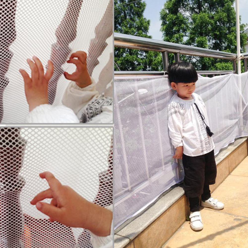 Banister Fence Baby Safety Proofing Toddler Stair Rail Net Easy Use Home Guard Accessories Security Children Protection Thicken