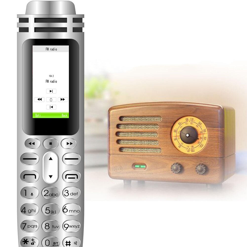 Mini Bluetooth Dialer Pen Tiny Screen Support SIM TF Card Mobile Phone