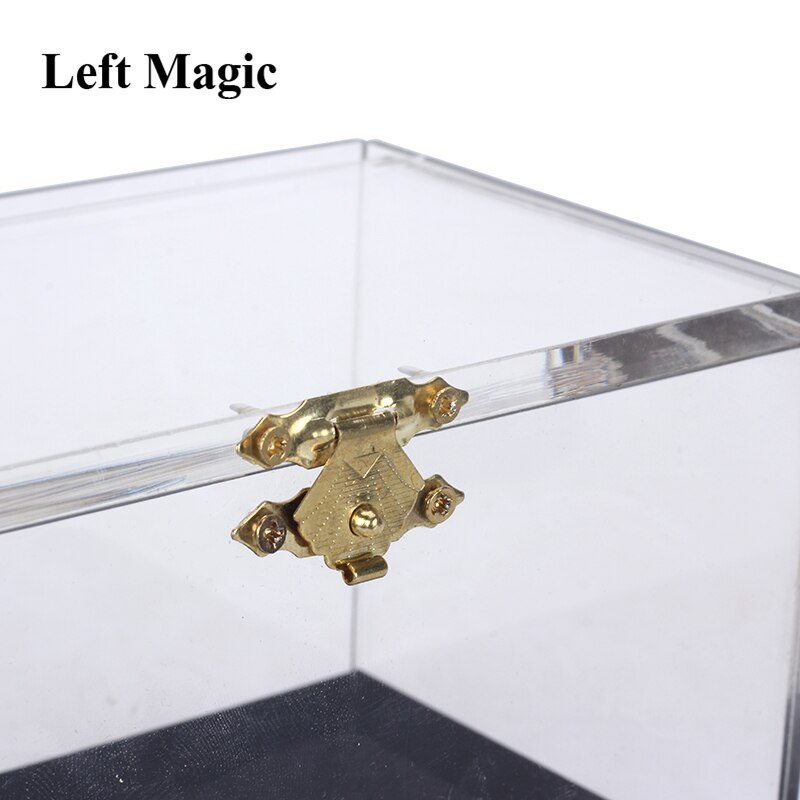 Caja Pro Switch trucos de Magia de mago Primer plano ilusiones truco accesorio que aparece transformando objetos Caja Mágica transparente