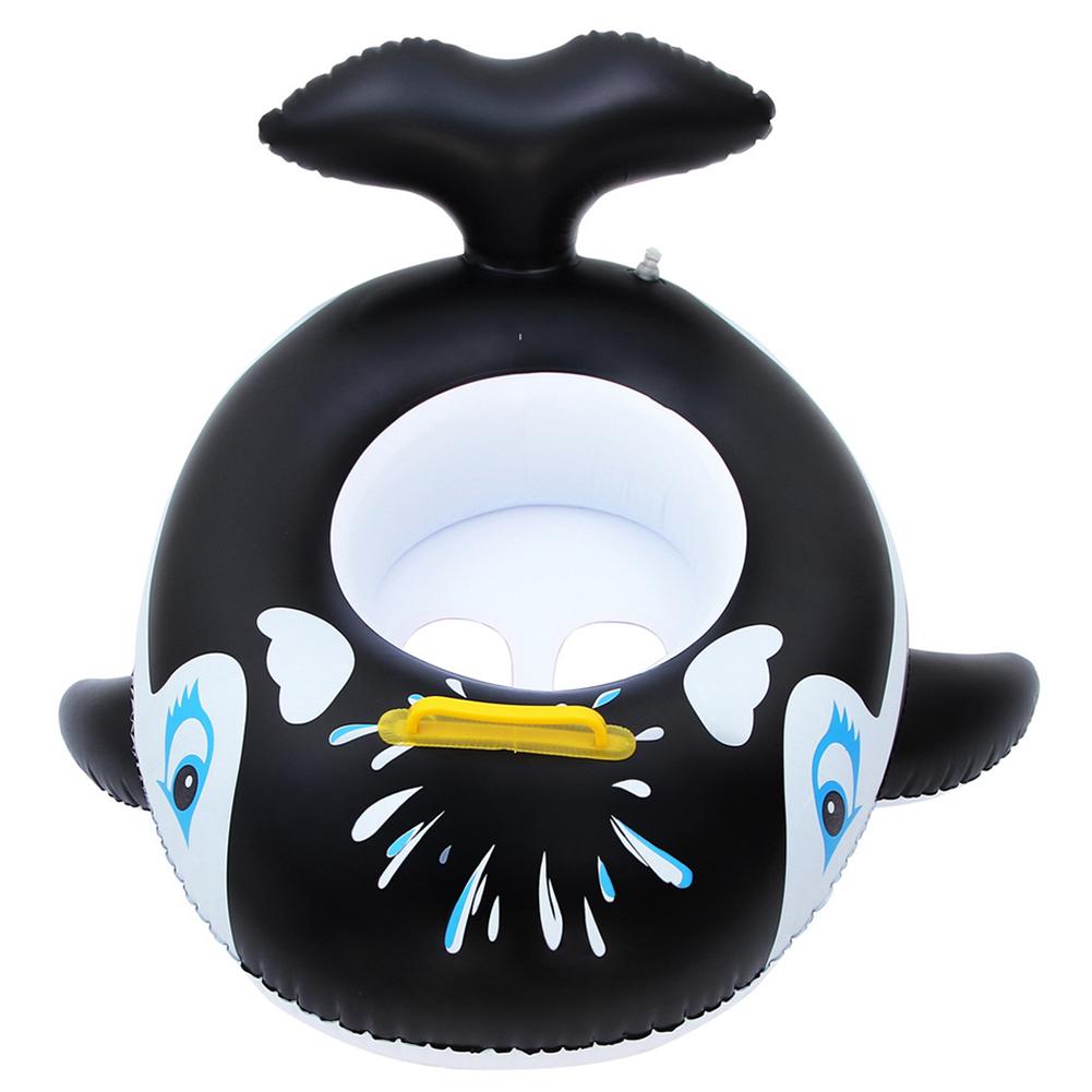 Flotador inflable para piscina con dibujos animados, colchón circular, barco, diversión con agua, juguetes para niños, anillo de natación para bebé, verano