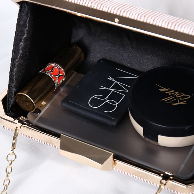 Luksus kveld clutch vesker rød bryllup clutch veske kvinnelig brudepike skuldervesker clutches fest veske