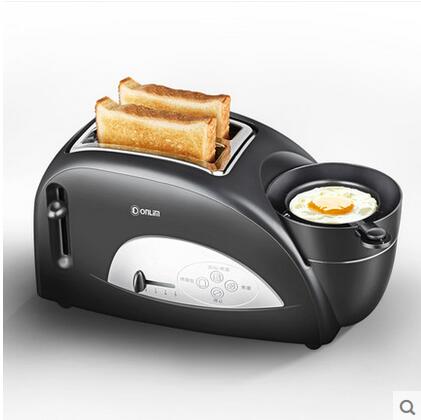 1pc XB-8002 Bread baking household bread maker multi-function Full-automatic breakfast Toaster with boil eggs