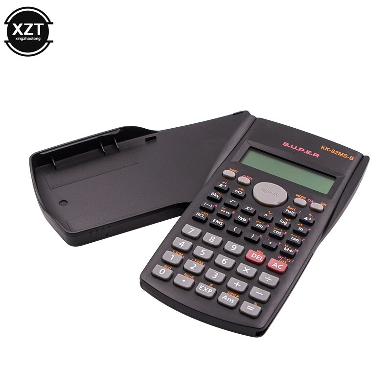 Tenuto In Mano portatile Multi-funzione 2 Linea di Display Calcolatrice Scientifica 82MS-B Portatile Multifunzionale Calcolatrice per la Matematica