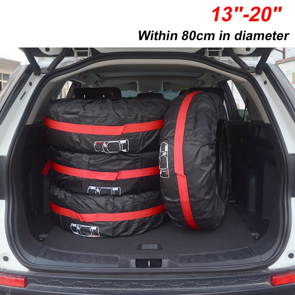 Universal Band Opbergzakken S/L Voertuig Wiel Protector Polyester Auto Reservewiel Cover Case Stofdicht Waterdicht
