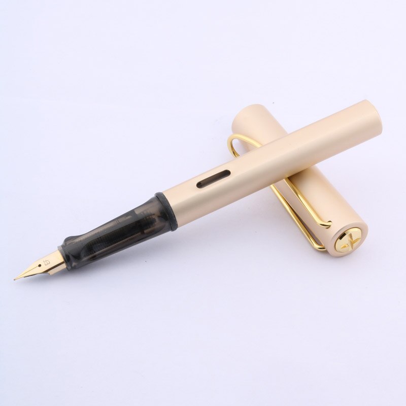 multiple 01 colour Fountain Pen ink pens Frosted holder metal EF 0.38mm Stationery Office school supplies: A5
