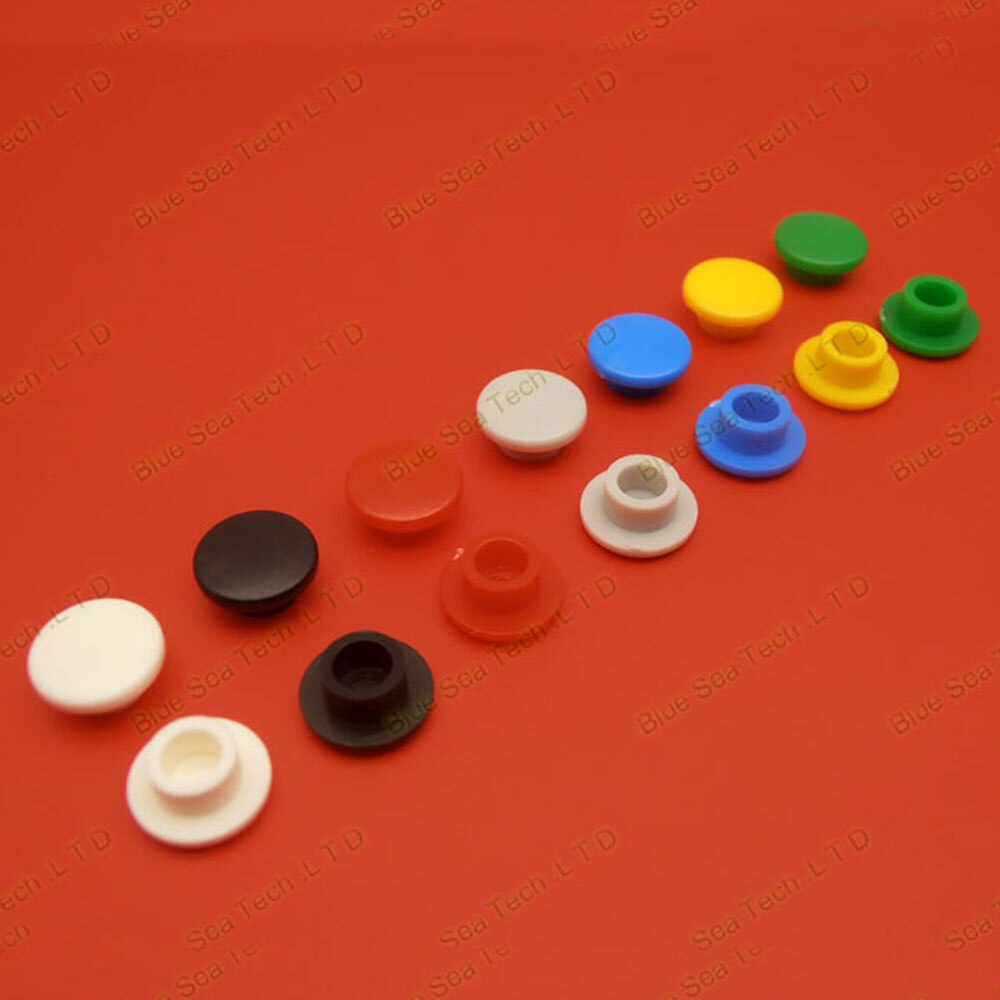 Tactile Drukknop Cap,Micro Knop Cap,Momentary Tact Cap Fit 6*6 Schakelaar, pakket Is Niet De Schakelaar