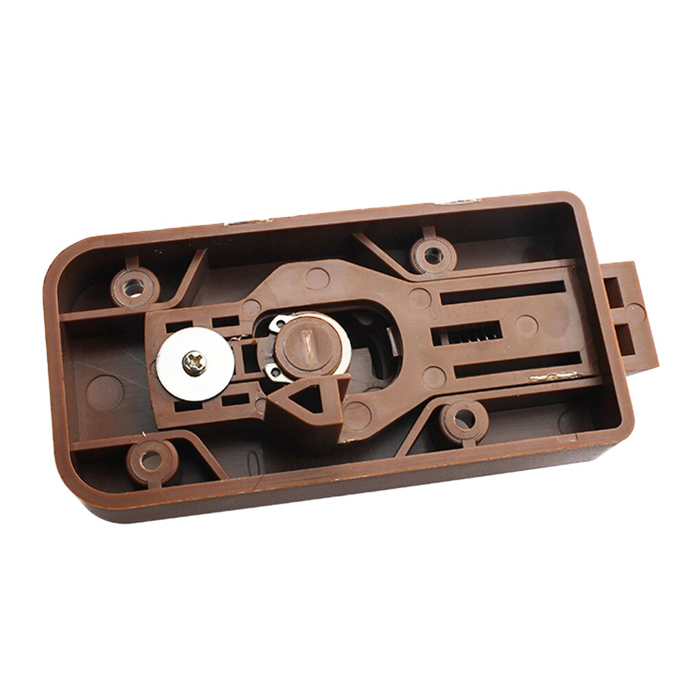 RV Door Lock with 2 Keys Set Bathroom for Motorhome Boat Marine Truck Caravan RV Camper Accessories for Door Thickness 24-45mm