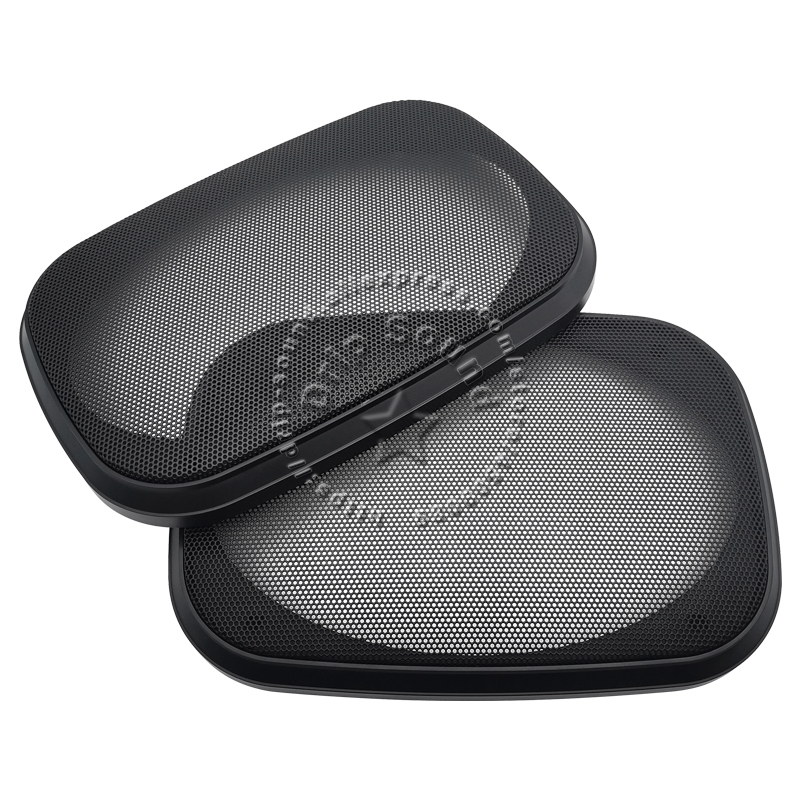 Cubierta cuadrada para parrilla de altavoz de 6x9 pulgadas, red de conversión de protección de malla metálica, círculo decorativo de Audio de coche de grado alto, 6x9 pulgadas