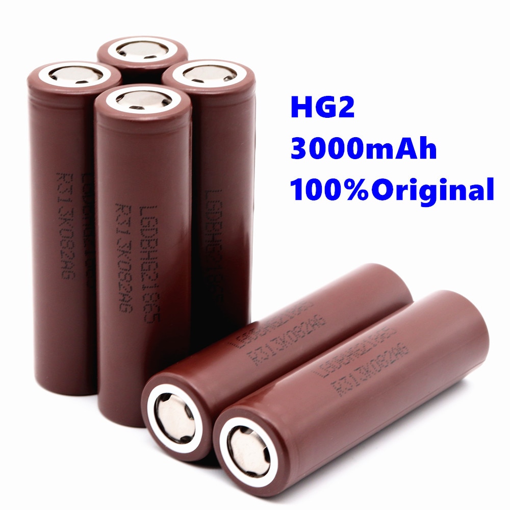100% Originele HG2 18650 3000Mah Batterij 18650HG2 3.6V Gewijd Voor Hg2 Power Oplaadbare Batterij Voor Batterij pack