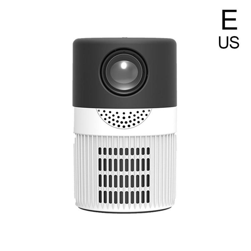 Yt400 Led Mobiele Video Projector Home Theater Media Speler Kids Thuis Mini Projector Draagbare Mini Projectoren Voor Telefoon D2u3: B US