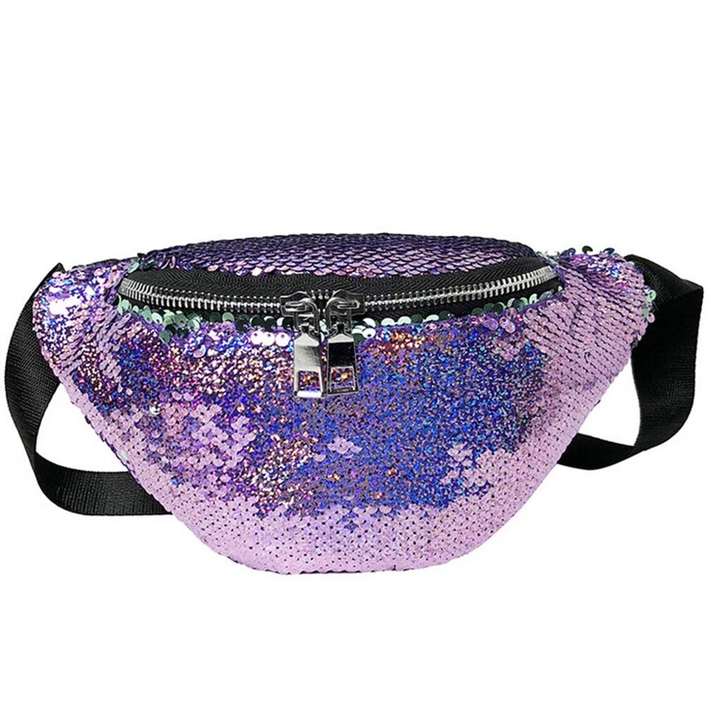 Mode dames tas toevallige trend zakken pailletten Messenger bag multifunctionele borst zak wilde schoudertas Y516: PP