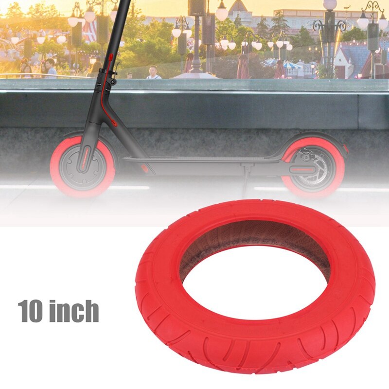 1Pcs for XiaoMi Mijia M365 Pro 10 Inch Electric Scooter Tire 10 X 2 Inflatable Solid Tire for Wanda Tire: Default Title