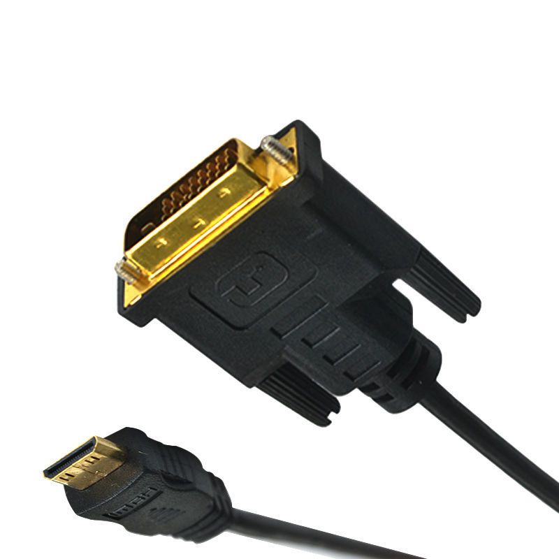 Mini HDMI-compatibel met DVI 24+1 openbare verbinding Mini HDMI-compatibel met DVI High-Definition-verbindingskabel 0,3 m-3 m