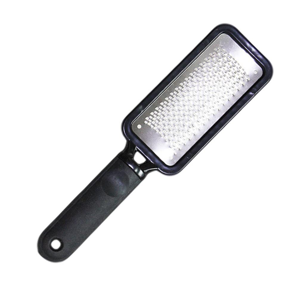 Raspa de pie, Lima de pie y removedor de callos, la mejor herramienta de superficie metálica para pedicura y cuidado de pies, elimina durezas