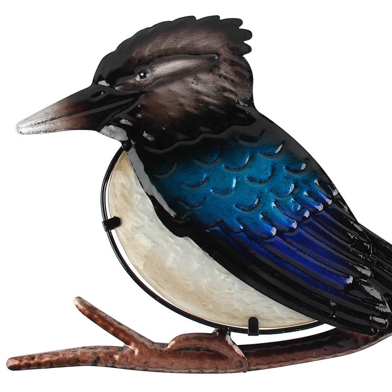 Metalowy ptak dekoracja ścienna robić dekoracji ogrodu zewnętrzne posągi na akcesoria ogrodowe miniaturowe i rzeźby