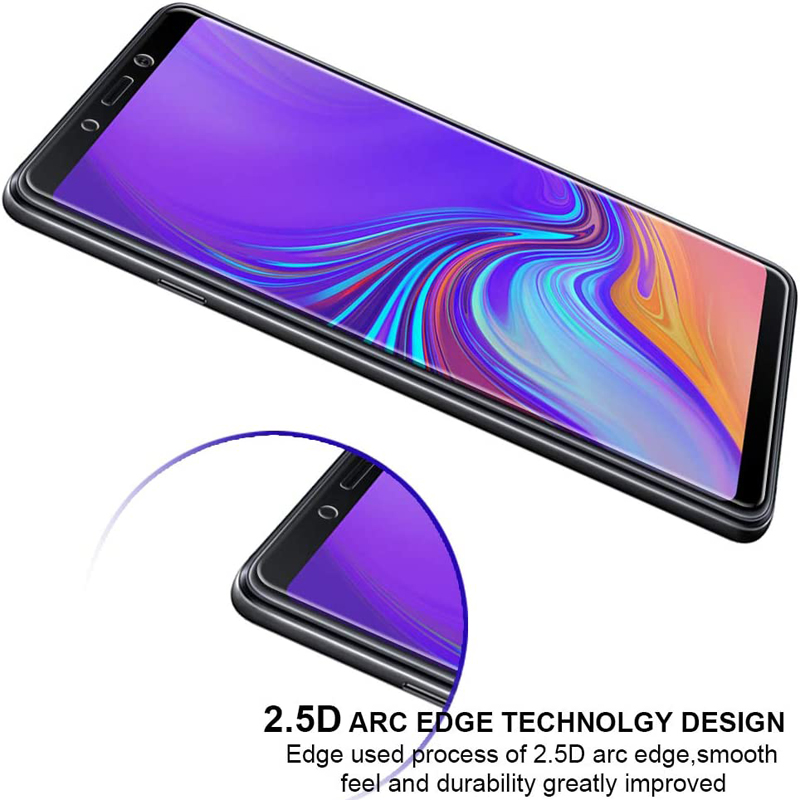 Vidrio templado para Samsung Galaxy, película protectora de pantalla para A3, A5, A7, A6, A8, J4, J6 Plus, , J2, J3, J5, J7, , A750, A9, , 4 unidades