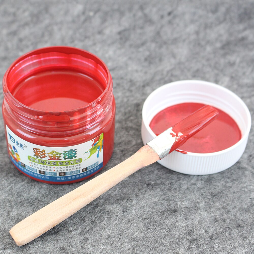 100g Wine Red Paint, Water-based Paint, Furniture,Iron Doors,Wooden Doors,H