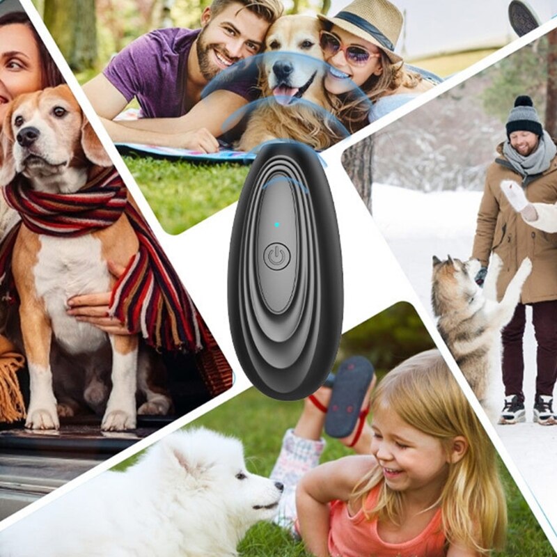 Ultrasonic Dog Repeller Ultrasonic Household Dog Training Device Handheld Bark Stopper Repeller Remote Control
