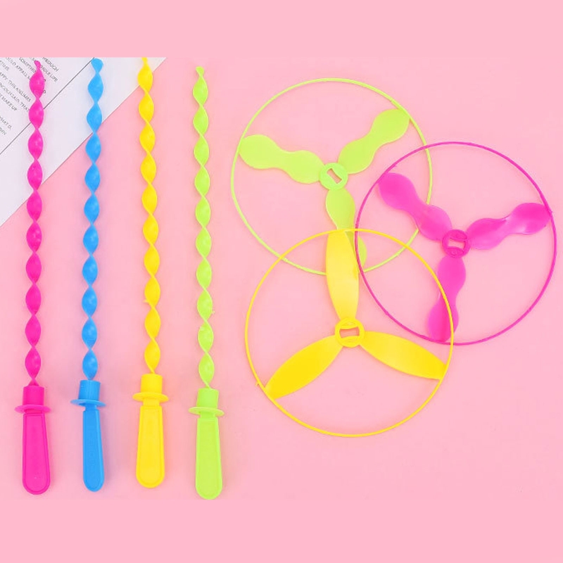 Mini Twist Trekkrachtkoord Vliegende Schotels Educatief Speelgoed Outdoor Game Pasen Kids Vliegende Plastic Speelgoed Balans Vogel