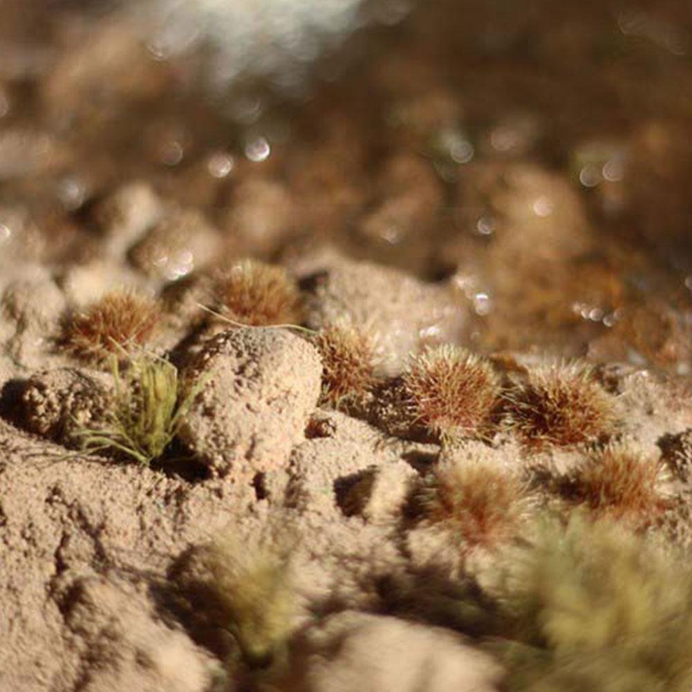 50 Pieces In A Box Diy Miniature Landscape Material Color Table Material For Train Sand With Scene Construction Bushes Six G6r2