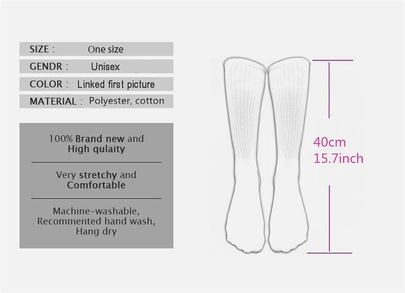 Bonk Meme Dog Go To Horny Jail Doge Cheems Bonk Dog Socks Cotton Socks For Men Christmas Year 360° Digital Print