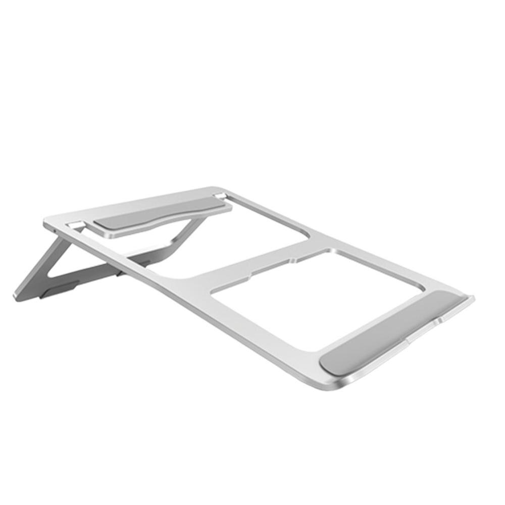 Laptop Houder Voor Macbook Pro Computer Opvouwbare Aluminium Laptop Cooling Desktop Stand Beugel Laptop Houder: Default Title