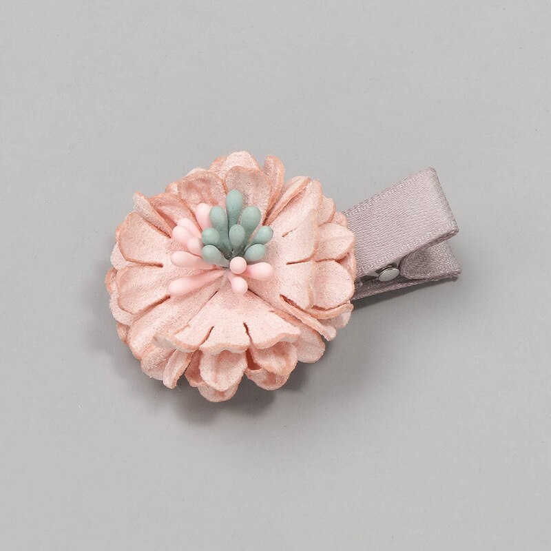 Haar Clip Für Baby Mädchen Stifte BöGen Blume Kopfschmuck Für freundlicher freundlicher Kleinkind Mädchen Haar Clip Säuglings Summper Haar Zubehör: Licht Gelb