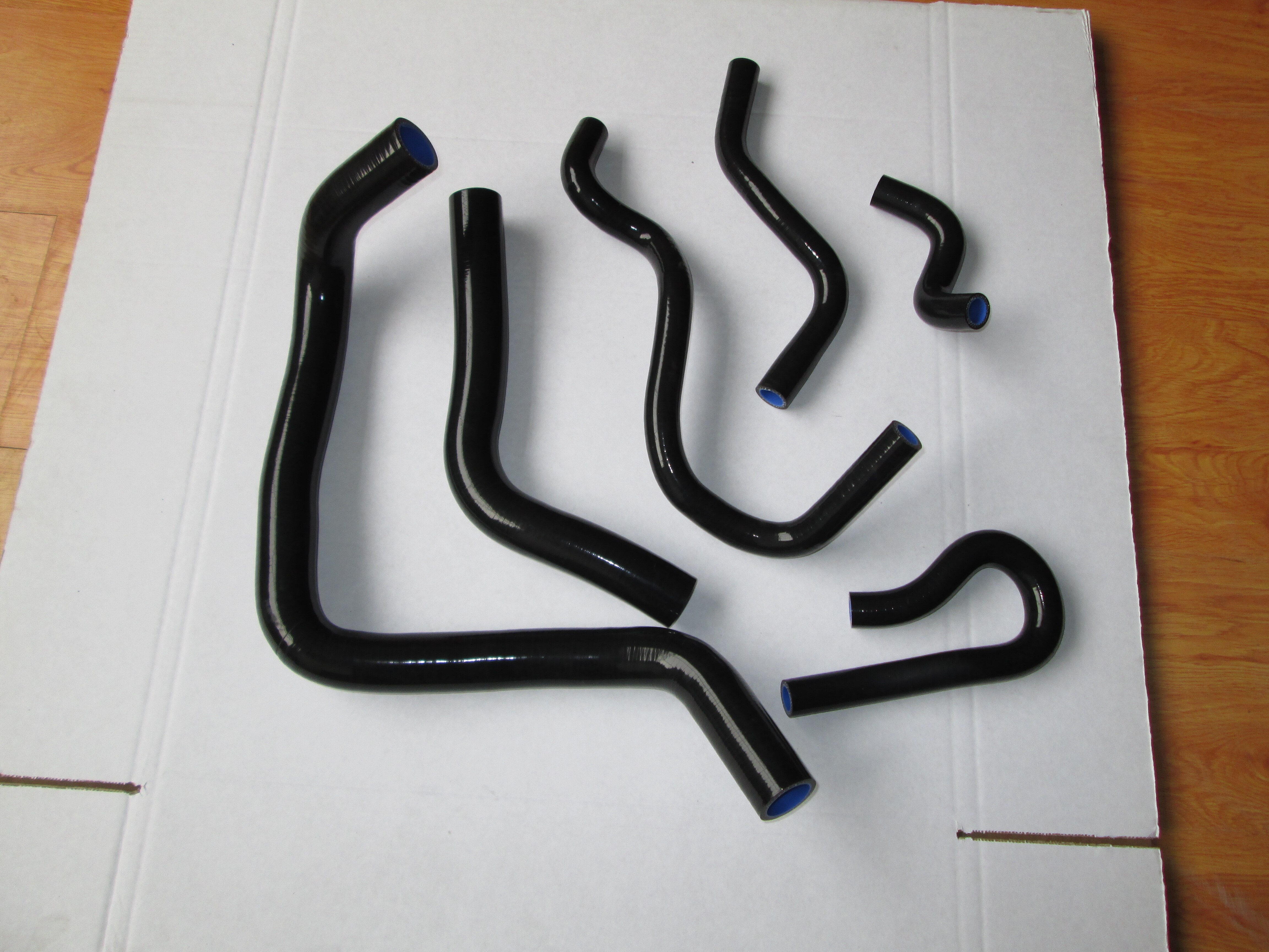 Transmotor2013 Black Silicone Radiator Hose Kit For Honda Civic EK4/9 Type R & DC2 Integra (B16A/B18C)