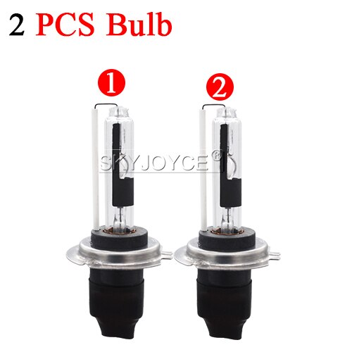 SKYJOYCE 12 V 55 W xénon H7R HID Kit AC mince Canbus rond caché Ballast Base en métal H7R HID Auto voiture phare kit 4300 k 5000 k 6000 k: 2 Pieces bulb / 5000K H7R