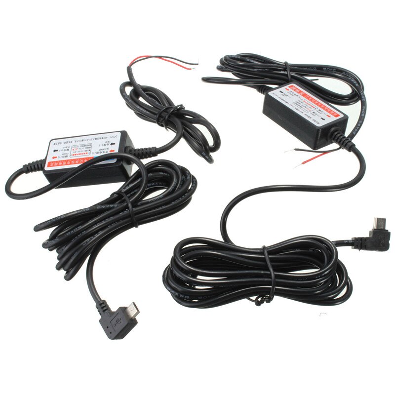 Brand Mini / Micro USB Port Wire Cable Car Charger Kit For Camera Recorder DVR Exclusive Power Supply Box