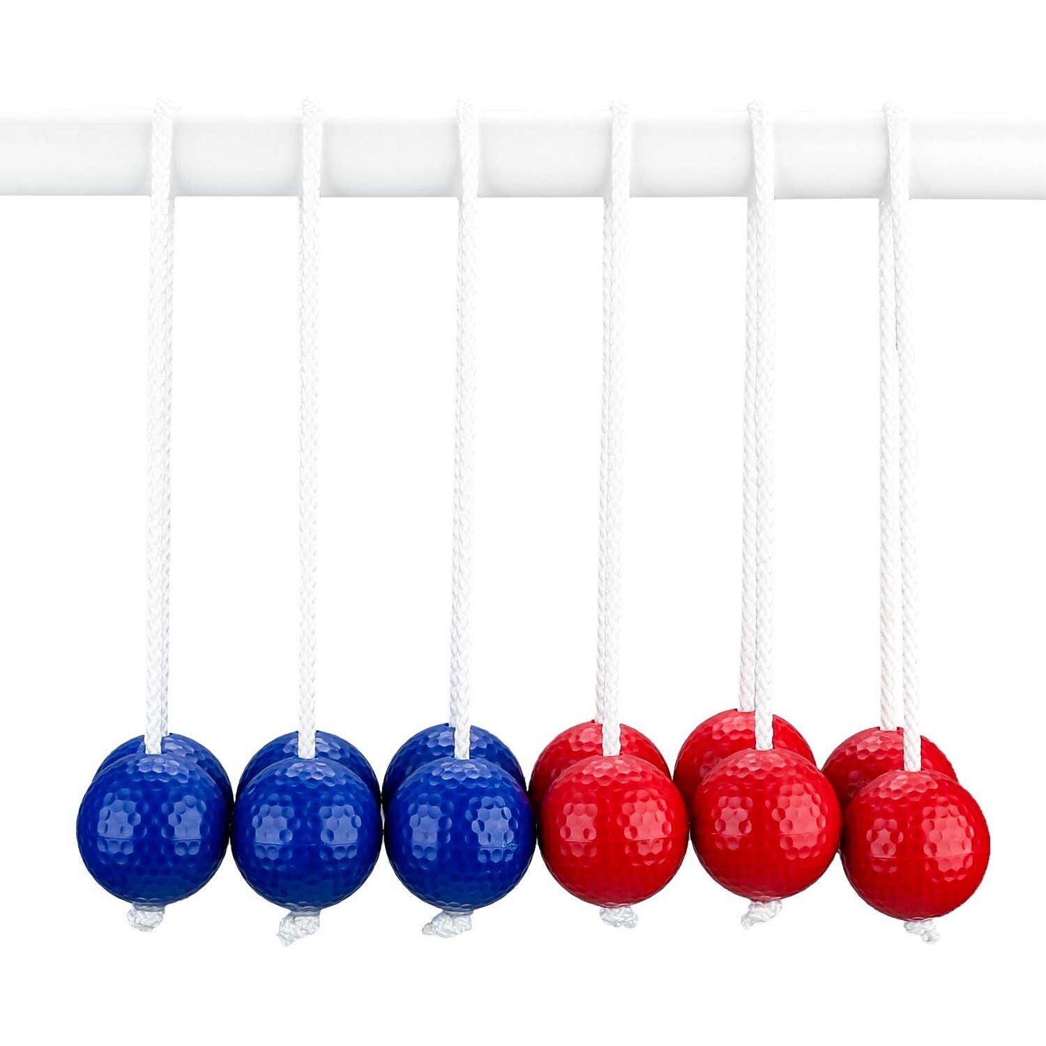 6 Pcs Ladder Toss Ball Replacement Ladder Bolos Ball Golf Ball for Indoor/Outdoor Ladder Toss Game