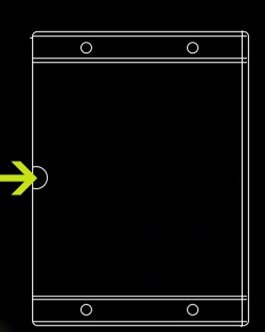 A4 Clear Vinyl Bestandsmap Pouch Muur Document Display Menu Cover Met Opknoping Gaten: 1