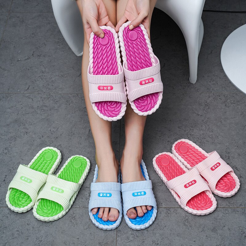 Zomer Mannen Slippers Zachte Zool Slippers Platte Slides Schoenen Voor Vrouwen Lichtgewicht Sliders Antislip Badkamer Sandalen schoenen