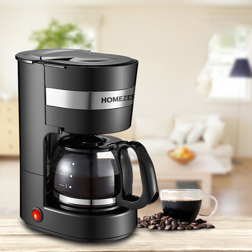 Practical Coffee Machine Household 220v Kitchen Appliances Portable Stainless Steel Automatic Coffee Machine