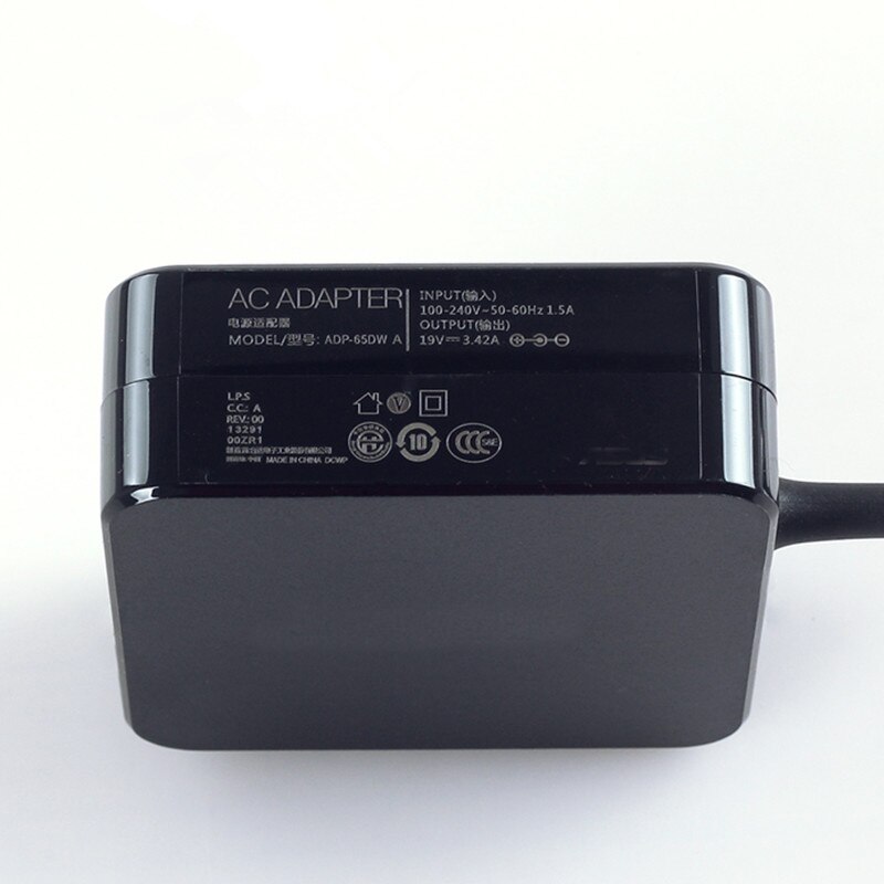 ASUS 19V 3.42A 5.5*2.5mm 65W Adapter do ASUS K52 K52F X555L F555 Toshiba V85 ładowarka do notebooka
