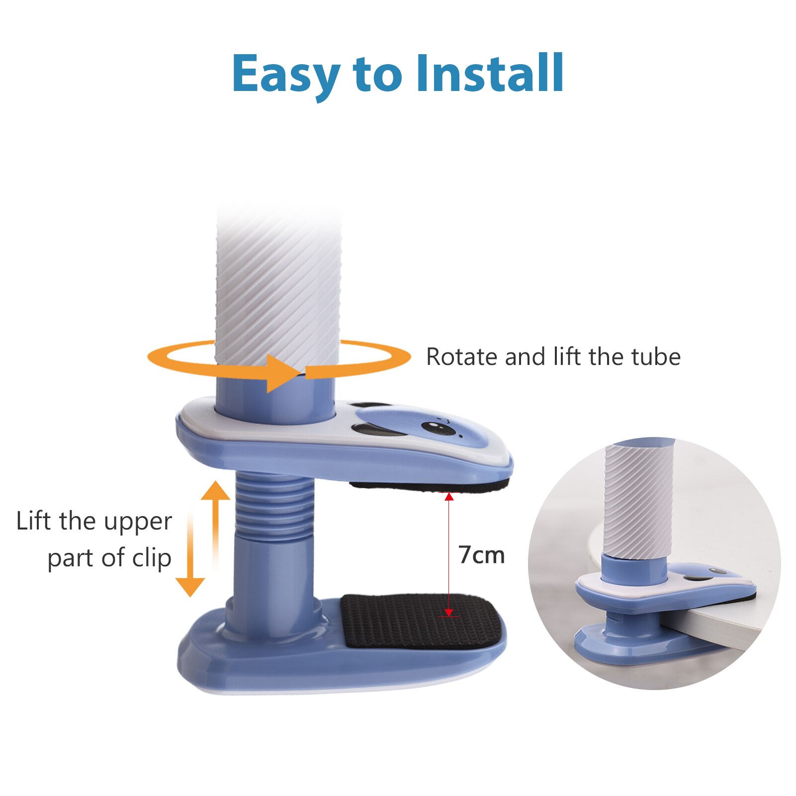 105CM Baby Monitor Halter Multifunktions Universal Kamera Halter Stehen für Baby Monitor Montieren auf Bett Einstellbar Lange Arm Halterung