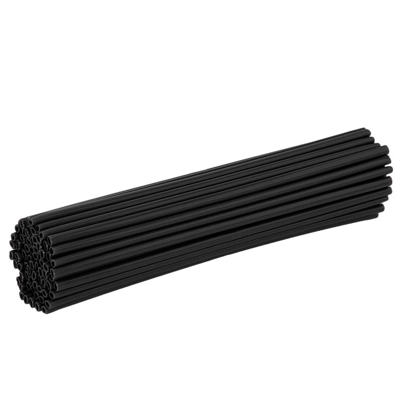Rayons de moyeu de roue avant ou arrière pour XR CRF BBR Dirt Pit Bike, 10, pièces/ensemble, 10, 12, 14, 16, 17, 19 pouces: Black