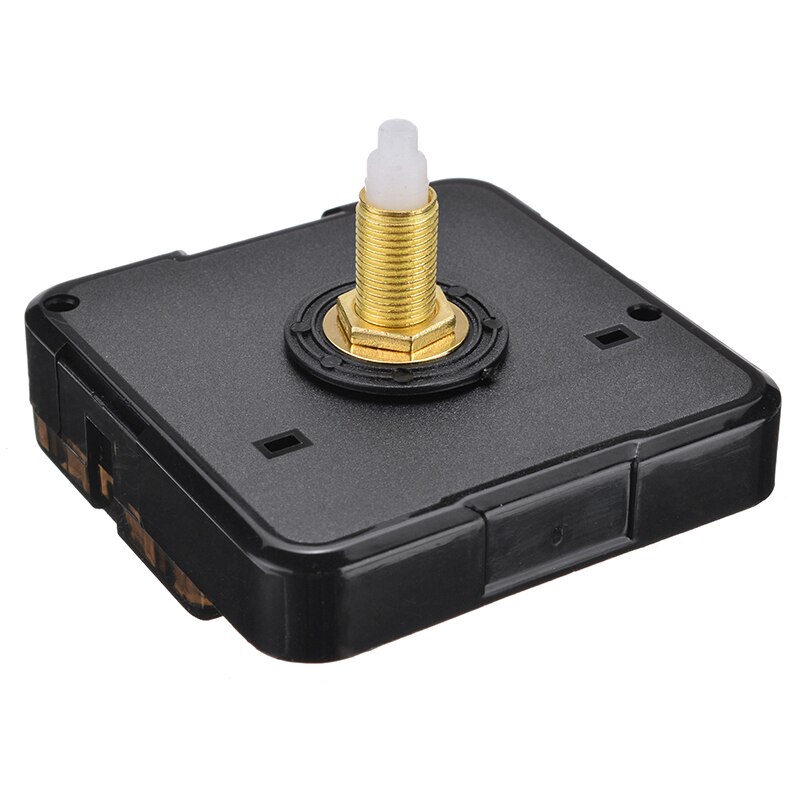 Quartz Wall Movement 22mm Length Black DIY Clock Mechanism Replacement Repair Parts Kit with Hands