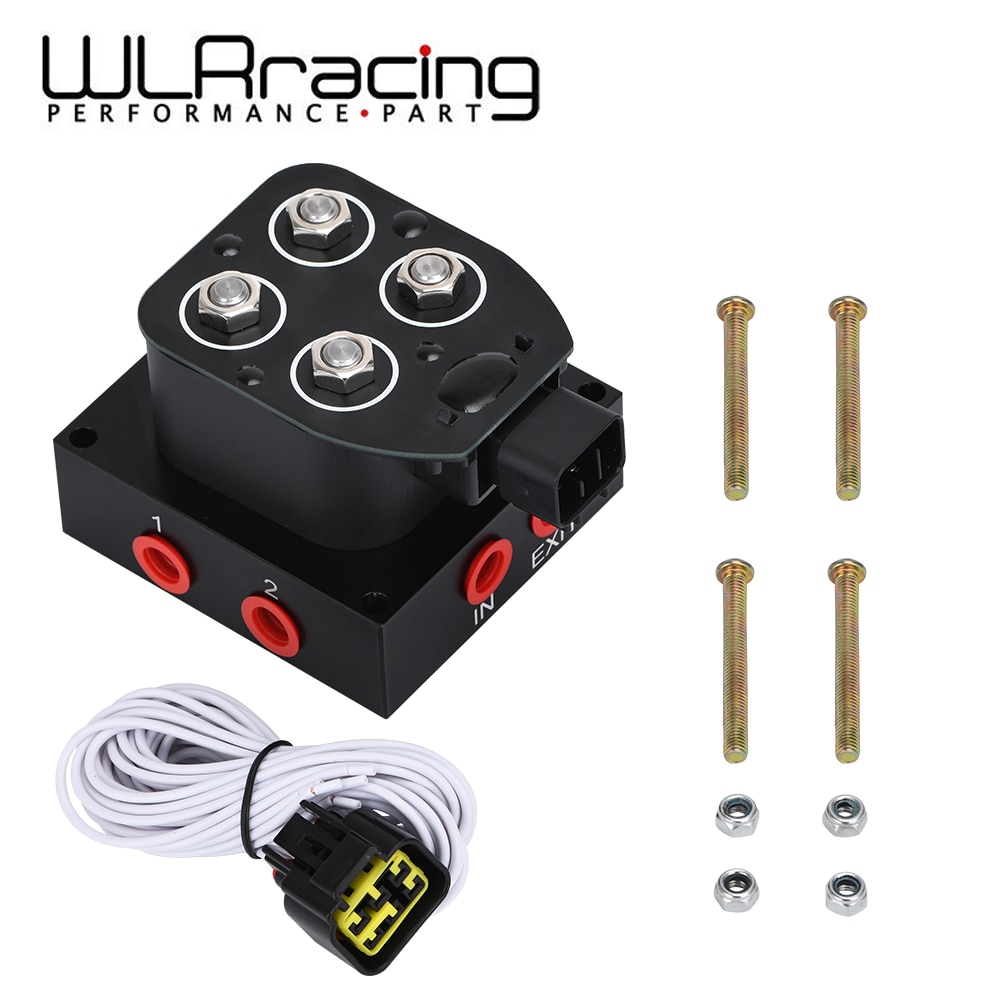 Auto/motorcycle 12V Solenoid Valve Air ride Suspension manifold valve (0-200psi) Control Air Bag Suspension