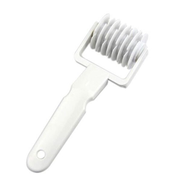 Baking Pie Pizza Bread Pastry Tool Lattice Roller Cutter Rolling Pin Kitchen