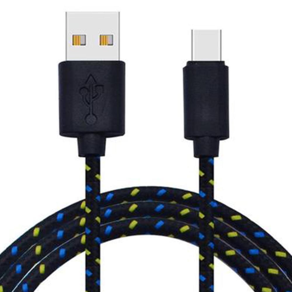 1m náilon trançado micro cabo usb sincronização de dados usb carregador cabo para samsung huawei xiaomi htc android telefone usb micro cabos