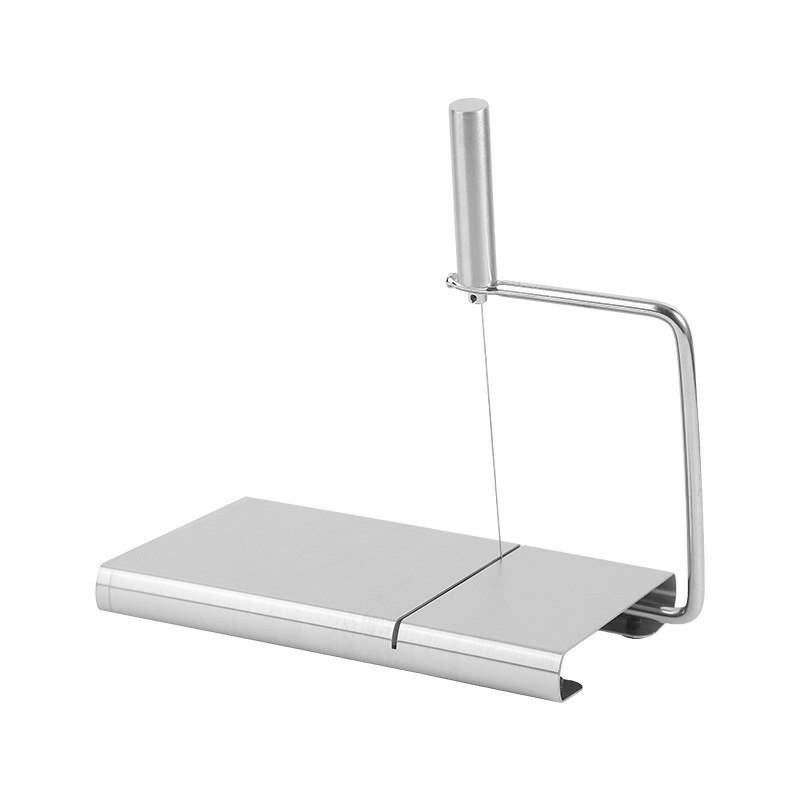 Cheese Slicer Stainless Steel Single-Line Cheese Cutter Reusable Manual Function Cheese Ham Slicer Kitchen Cutting Tool